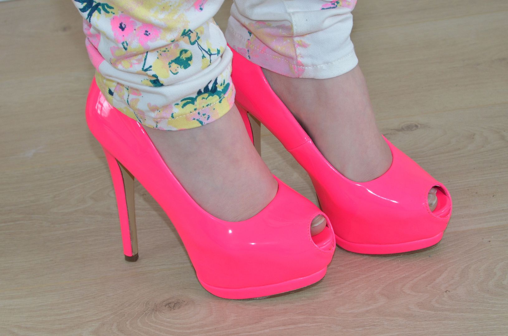 neon roze pumps neon roze pumps